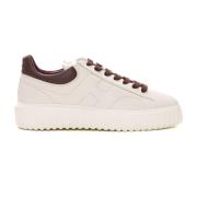 Hogan Högtop sneaker med H-ränder White, Herr