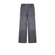 Emporio Armani Denim Nero Byxor Gray, Herr