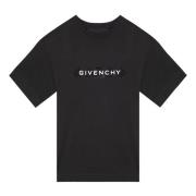 Givenchy Kortärmad rund hals T-shirt Gray, Herr