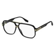 Marc Jacobs Svarta Glasögon - Modell 718 Black, Unisex