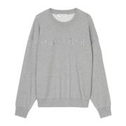 Marc O'Polo Logo sweatshirt relaxed Gray, Dam