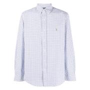 Ralph Lauren Micro-check skjorta Blue, Herr