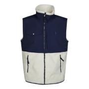 Ralph Lauren Gilet pile full zip Multicolor, Herr