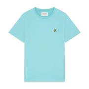 Lyle & Scott Crew Neck Tee Brooke Blue Blue, Herr