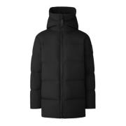 Canada Goose Svarta Vinterrockar Black, Herr