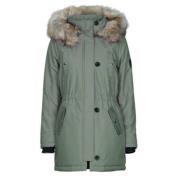 Only Vinter Päls Parka i Khaki Green, Dam