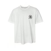 Carhartt Wip Grafiskt Logotryck T-shirt White, Herr