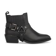 Alma EN Pena Cowboy ankelboots Black, Dam