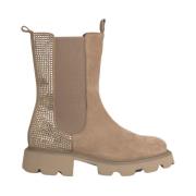 ALMA EN PENA Glitter track bootie Brown, Dam