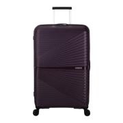 American Tourister Mörk plommon hårt skal resväska Purple, Unisex