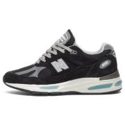 New Balance Svarta Sneakers Tillverkade i England Black, Herr