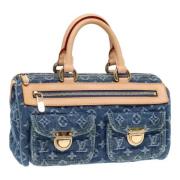 Louis Vuitton Vintage Pre-owned Canvas louis-vuitton-vskor Blue, Dam