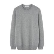 Gran Sasso Grå Jersey Sweaters Gray, Herr