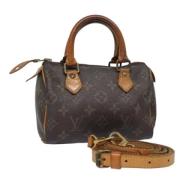 Louis Vuitton Vintage Pre-owned Canvas louis-vuitton-vskor Brown, Dam