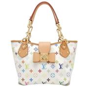 Louis Vuitton Vintage Pre-owned Canvas louis-vuitton-vskor White, Dam