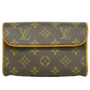 Louis Vuitton Vintage Pre-owned Canvas louis-vuitton-vskor Brown, Dam