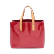 Louis Vuitton Vintage Pre-owned Tyg louis-vuitton-vskor Red, Dam