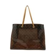 Louis Vuitton Vintage Pre-owned Vinyl louis-vuitton-vskor Brown, Dam