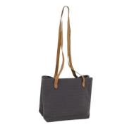 Hermès Vintage Pre-owned Canvas axelremsvskor Black, Dam