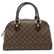 Louis Vuitton Vintage Pre-owned Canvas louis-vuitton-vskor Brown, Dam