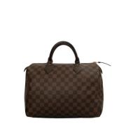 Louis Vuitton Vintage Pre-owned Canvas handvskor Brown, Dam