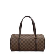 Louis Vuitton Vintage Pre-owned Canvas louis-vuitton-vskor Brown, Dam