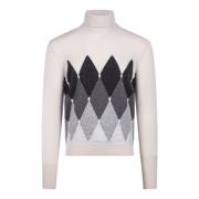 Ballantyne Stiliga Sweaters Kollektion White, Herr