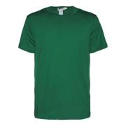 Comme des Garçons Grön Stickad T-shirt och Polo Green, Herr