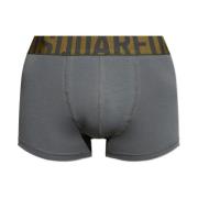 Dsquared2 Bomullsboxershorts med logotyp Gray, Herr