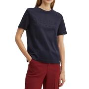 Max Mara Blå T-shirts och Polos Regular Fit Blue, Dam