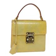 Louis Vuitton Vintage Pre-owned Laeder louis-vuitton-vskor Yellow, Dam