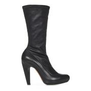 Alexander McQueen Svarta ankelboots för kvinnor Black, Dam