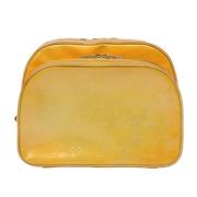 Louis Vuitton Vintage Pre-owned Laeder ryggsckar Yellow, Dam