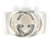 Gucci Vintage Pre-owned Metall ringar Gray, Dam