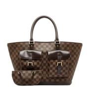 Louis Vuitton Vintage Pre-owned Canvas louis-vuitton-vskor Brown, Dam