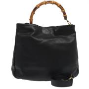 Gucci Vintage Pre-owned Laeder handvskor Black, Dam