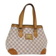 Louis Vuitton Vintage Pre-owned Canvas louis-vuitton-vskor Beige, Dam