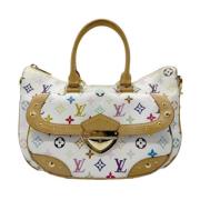 Louis Vuitton Vintage Pre-owned Tyg louis-vuitton-vskor White, Dam