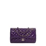 Chanel Vintage Pre-owned Laeder chanel-vskor Purple, Dam