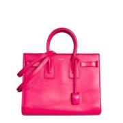 Yves Saint Laurent Vintage Pre-owned Laeder handvskor Pink, Dam