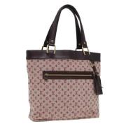 Louis Vuitton Vintage Pre-owned Canvas axelremsvskor Pink, Dam