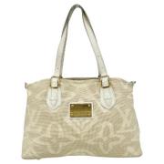 Louis Vuitton Vintage Pre-owned Laeder louis-vuitton-vskor Beige, Dam