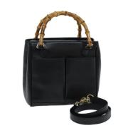 Gucci Vintage Pre-owned Laeder handvskor Black, Dam