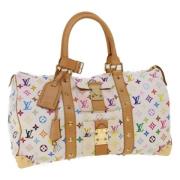 Louis Vuitton Vintage Pre-owned Canvas louis-vuitton-vskor White, Dam