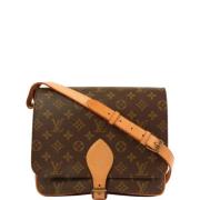 Louis Vuitton Vintage Pre-owned Canvas louis-vuitton-vskor Brown, Dam