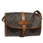 Louis Vuitton Vintage Pre-owned Canvas louis-vuitton-vskor Brown, Dam