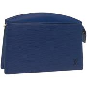 Louis Vuitton Vintage Pre-owned Laeder louis-vuitton-vskor Blue, Dam