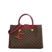 Louis Vuitton Vintage Pre-owned Canvas louis-vuitton-vskor Brown, Dam