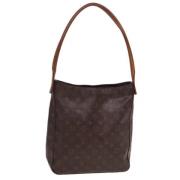 Louis Vuitton Vintage Pre-owned Canvas louis-vuitton-vskor Brown, Dam