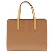 Louis Vuitton Vintage Pre-owned Laeder louis-vuitton-vskor Beige, Dam